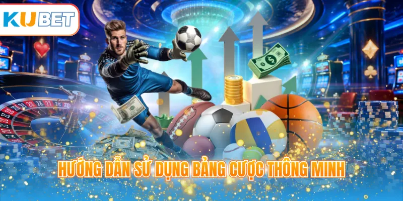 Hướng dẫn sử dụng bảng cược thông minh